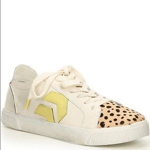 Dolce Vita Zaga Calf Hair Sneaker 7.5 NEW